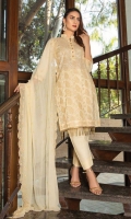 Embroidered Lawn Shirt Embroidered Chiffon Dupatta Plain Trouser