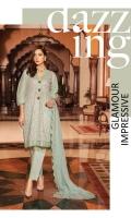 Embroidered Lawn Shirt Embroidered Chiffon Dupatta Plain Trouser