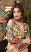 Embroidered Lawn Unstitched 3 Piece Suit 