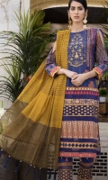 Embroidered Lawn Unstitched 3 Piece Suit 