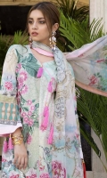 Embroidered Lawn Unstitched 3 Piece Suit 