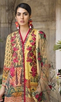 Embroidered Lawn Unstitched 3 Piece Suit 