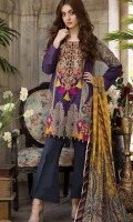 Embroidered Lawn Unstitched 3 Piece Suit 