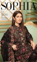 3pc embroidered swiss lawn suit