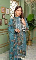 3pc embroidered swiss lawn suit