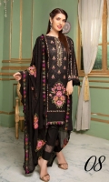 3pc embroidered swiss lawn suit