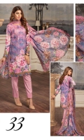 Digital Print Lawn Superior Lawn Dupatta Plain trouser