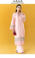 Embroidered Raw Silk Stitched 2 Piece Suit