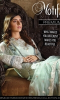 Embroidered Crinkle Chiffon Center Panel & Side Panel Front 1 M Crinkle Chiffon Back 1 M Embroidered Crinkle Chiffon Sleeves 0.67 M Sleeves Embroidered Patch 2 M Embroidered Net Dupatta 2.5 M Dyed Silk Trouser 2.5 M